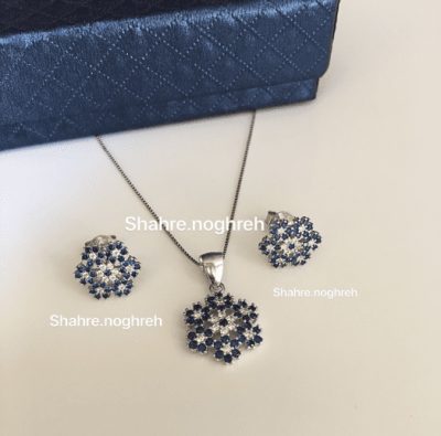 نیمست نقره جواهر دونه برف❄️