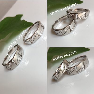 حلقه ست نقره جواهر کارتیه