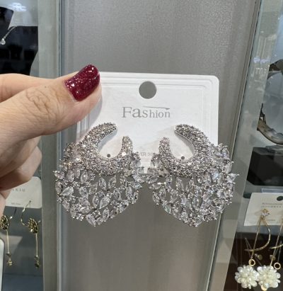 ۶ مدل گوشواره طرح جواهر لوکس 💎