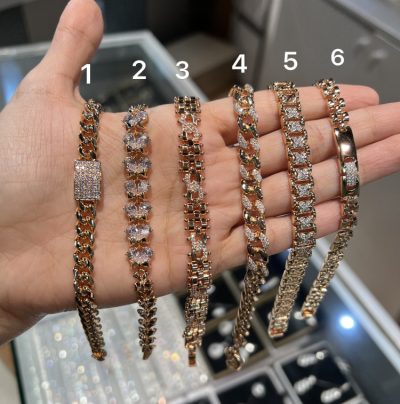 ۶ مدل دستبند طرح طلا ژوپینگ