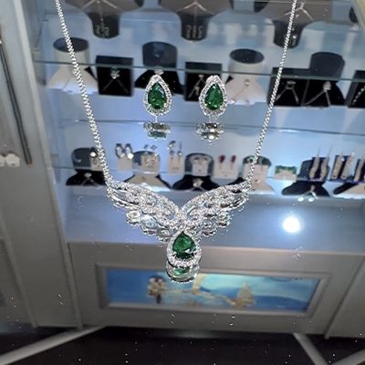 نیمست طرح جواهر زمرد 💚