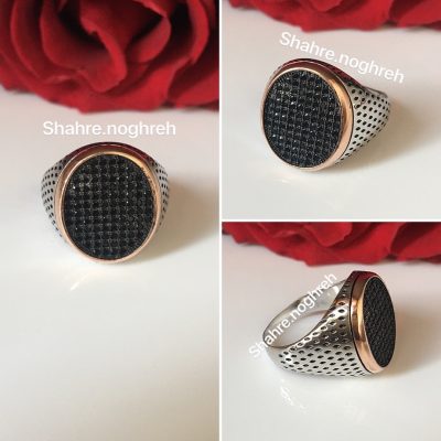انگشتر نقره مردونه لوکس 🤌
