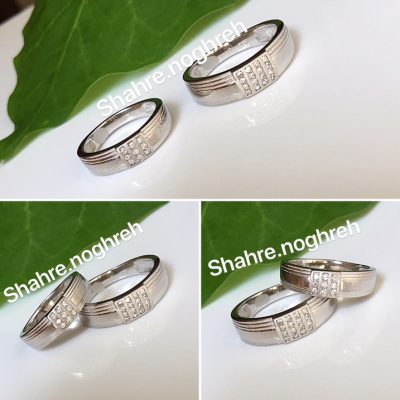 حلقه ست نقره جواهر خاص 🤌