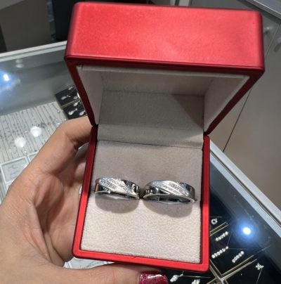 حلقه ست نقره جواهر 🤌💎👩‍❤️‍👨