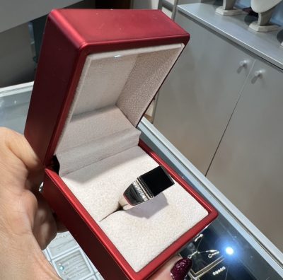 انگشتر نقره لوکس مردانه