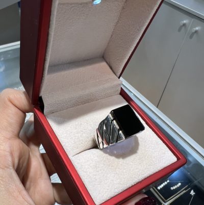 انگشتر نقره مردونه