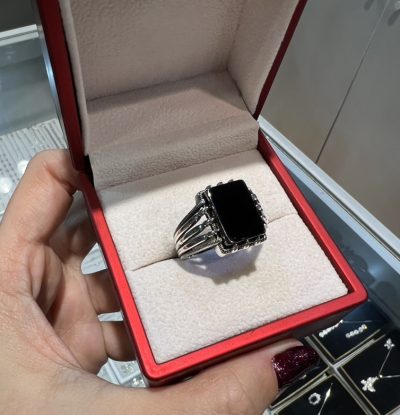 انگشتر نقره مردونه خاص