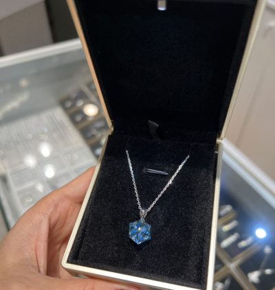 گردنبند نقره جواهر سواروسکی اصل