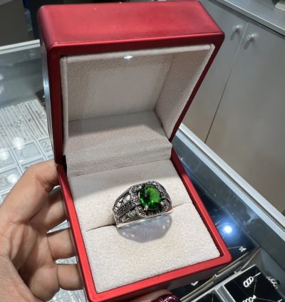انگشتر نقره مردانه خاص 💚