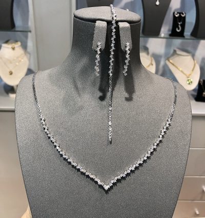 جدیدترین سرویس نقره جواهر تنیسی 💎