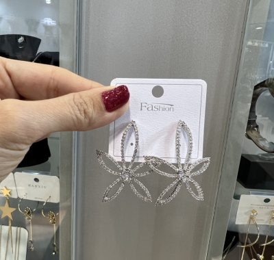 گوشواره طرح جواهر ژورنالی