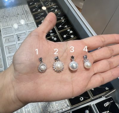 مدال های نقره جواهر مروارید اصل پرورشی