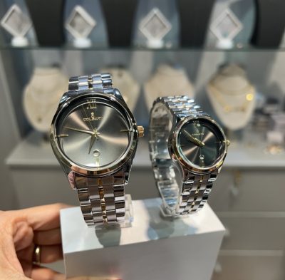 جدیدترین ساعت های ست  تمام استیل کلبرت