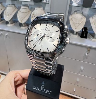 لوکس ترین ساعت تمام استیل مردانه کلبرت 🤌