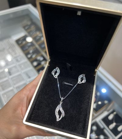 نیمست نقره جواهر زیبا و خاص 💎