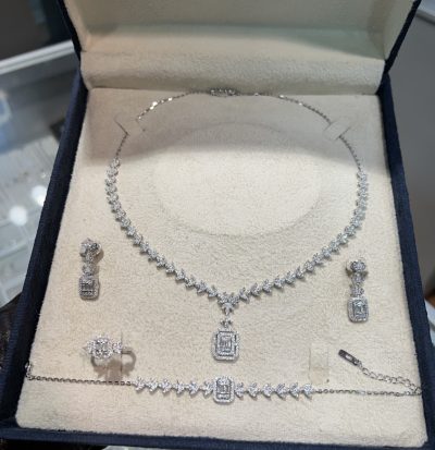 سرویس نقره جواهر امرالدکات 🤌💎