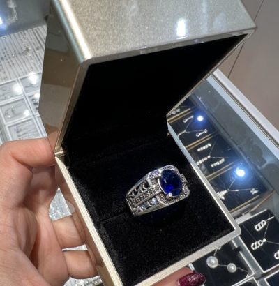 انگشتر نقره مردانه 💙