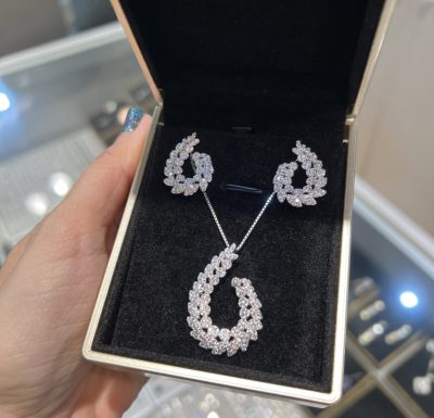 نیمست نقره جواهر لوکس 🫶