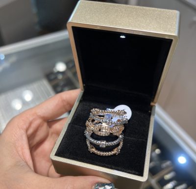 انگشتر طرح طلا پورتوفینو🤩🤩👌💍