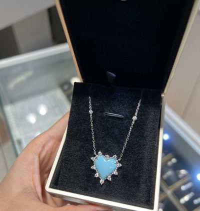 گردنبند نقره جواهر 🫶💎