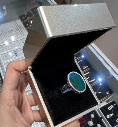 انگشتر نقره مردانه