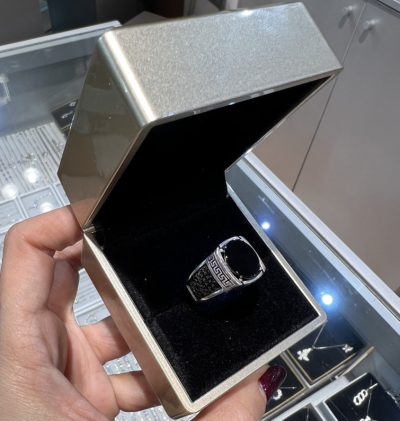 انگشتر نقره مردانه ورساچه