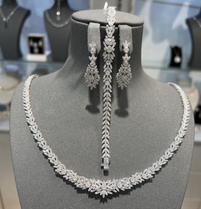 سرویس نقره جواهر لوکس 💎🌸🤌