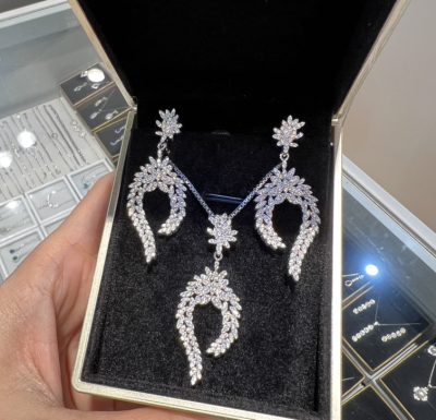 نیمست نقره جواهر خاص 🫶💎