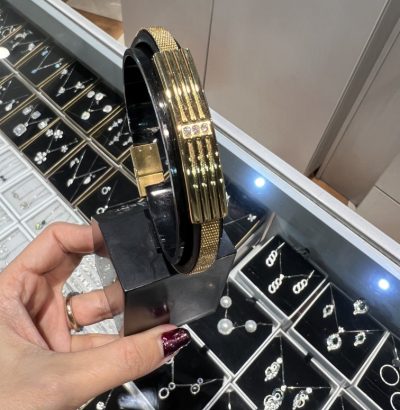 دستبند تمام استیل مردانه