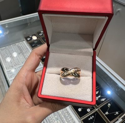 انگشتر طرح طلا ژوپینگ 🤩