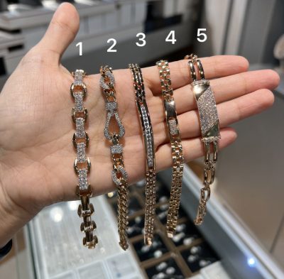 دستبند های طرح طلا برند ژوپینگ 🤩🫶