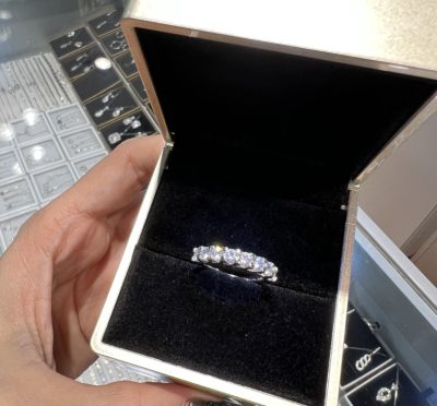 انگشتر نقره جواهر چند تخمه 🫶💎🤌💍