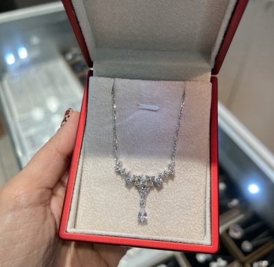 سینه ریز نقره جواهر 🫶💎