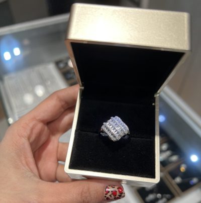 انگشتر نقره جواهر خاص