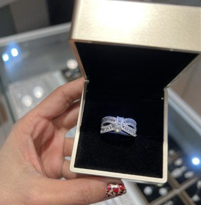 انگشتر نقره جواهر خاص 💍💎