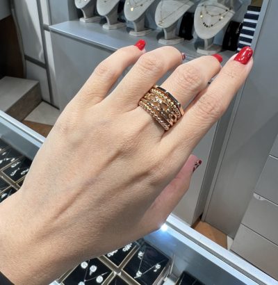 انگشتر طرح طلا پورتوفینو‌🤩🤩🫶💍