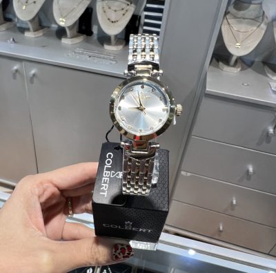 ساعت تمام استیل جدید کلبرت با بند رولکس 🤌