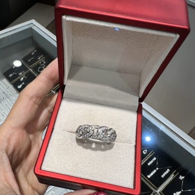 انگشتر نقره جواهر کارتیه 🤌💍💎