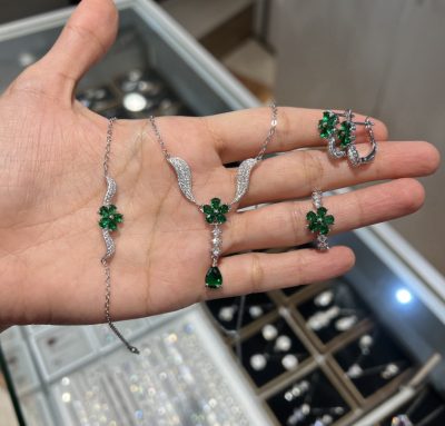 سرویس نقره جواهر شکوفه بهاری 💚