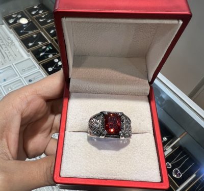 انگشتر نقره مردانه 👌❤️