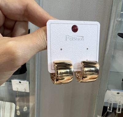 گوشواره طرح طلا حلقه ای 🤩👌