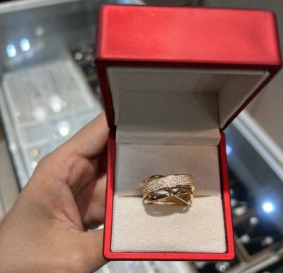 زیبا ترین انگشتر طرح طلا 🤩🫶🤤💍