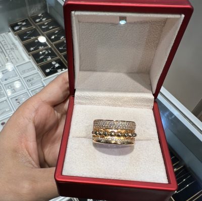 جدیدترین  انگشتر طرح طلا پورتوفینو 🫶🤌💍
