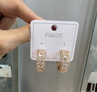 گوشواره طرح جواهر خاص 👌