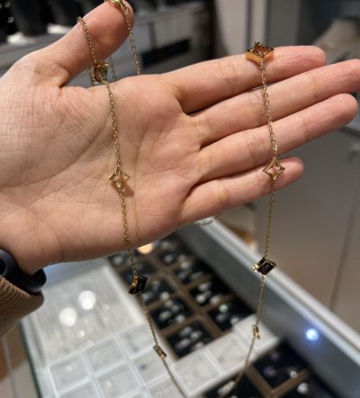 رولباسی تمام استیل نگین دار ال وی 🌈🫶💎