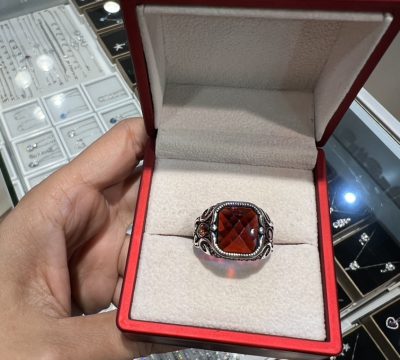 انگشتر نقره مردانه ❤️