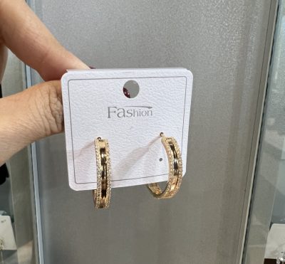 گوشواره حلقه ای ژورنالی 🤩