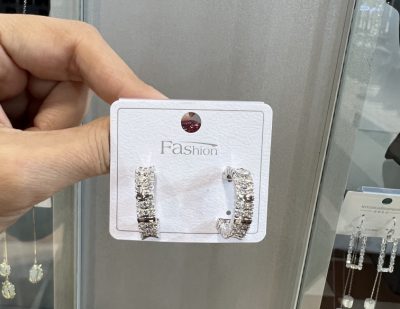 گوشواره طرح جواهر خاص  🥰