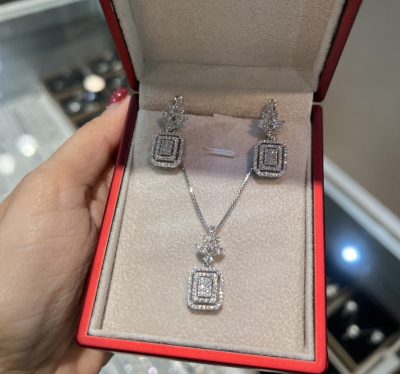 نیمست نقره جواهر امرالدکات 🤌💎