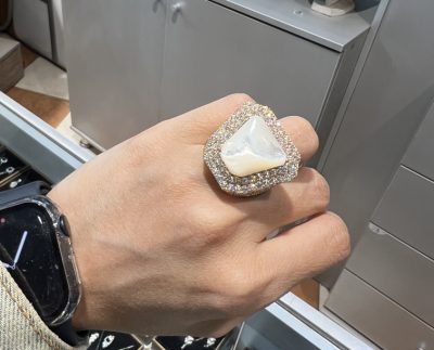 انگشتر طرح طلا لوکس